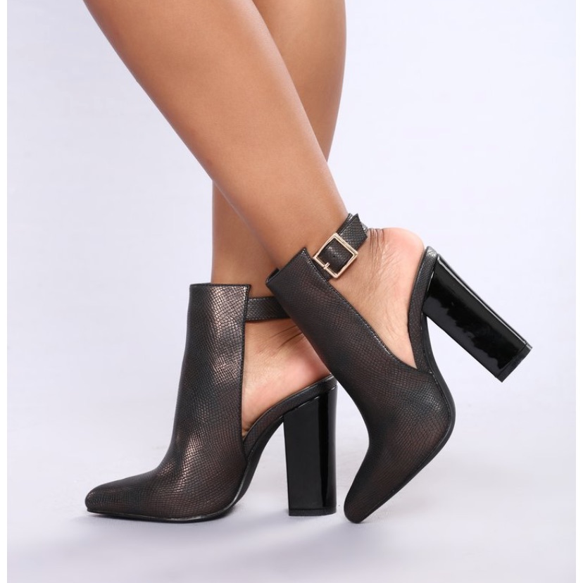 Open Back Booties